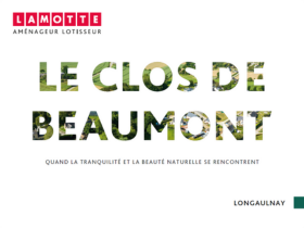 Terrain à construire - Le Clos de Beaumont à Longaulnay (35) - Plaquette commerciale - Lamotte Aménageur Lotisseur