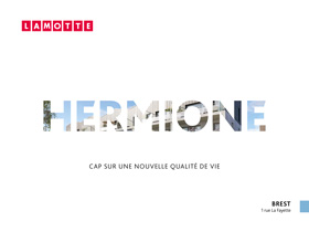 Programme immobilier neuf - Hermione à Brest (29) - Plaquette commerciale - Lamotte