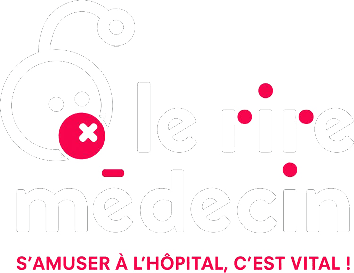 Logo Le Rire Médecin - Blanc - Lamotte
