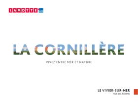 Terrain à construire - La Cornillère au Vivier-sur-Mer (35) - Plaquette commerciale - Lamotte Aménageur Lotisseur